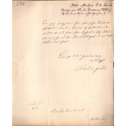 1872. Ufrankeret "Forlangt Indberetning fra Sognepræsten med stjernestempel LILLERØD