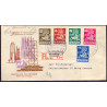 Nederland 1950. FDC GRAVENHAGE 17 Juli 1950 AFA nr 558-62
