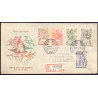 Nederland 1949. FDC  14 XI 1949 AFA nr 545-49