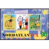 Færøerne 1996. NORDATLANTEX AFA nr. 292-4 miniark postfrisk