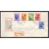 Nederland 1953. FDC GRAVENHAGEN 1 MAI 1953 E13 AFA nr 607-11