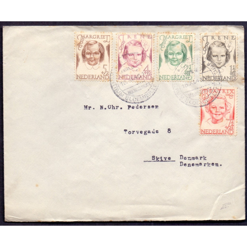 Nederland 1946. FDC 16 XI 1946 AFA nr 462-67