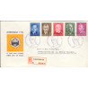 Nederland 1954. FDC GRAVENHAGEN 1 MAI 1954 E16 AFA nr 638-42