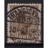 TRANGISVAAG på AFA nr. 125 med PRAGT-stempel