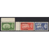 Kuwait. 1950/51 King George Michel no. 91-93 **
