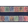 Thailand. 1920. King Vajiravudh, complete set  Michel 164-75 used (12)