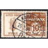 Alfred Benzon, Svanemærket.  AFA nr. 57 **     stemplet postfrisk brev