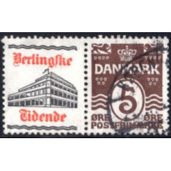 Berlingske Tidende. AFA nr. 30 **          stemplet postfrisk brev