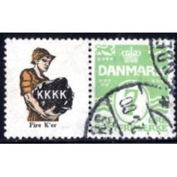 K. K. K. K. . AFA nr. 31 **          stemplet postfrisk brev