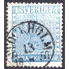 Sverige. 1855. 4 sk. Banco blå, AFA nr. 2, Facit 2h med Sjøman attest