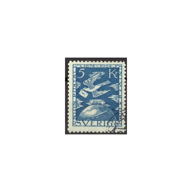 Sverige. 1924. Verdenspostforeningen, 5 Kr. AFA nr. 188 **  postfrisk stemplet FDC st,