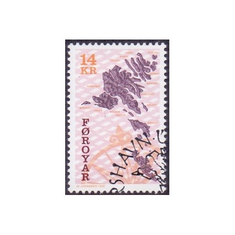 Færøerne 1998. Havbunden AFA nr. 339 komplet postfrisk