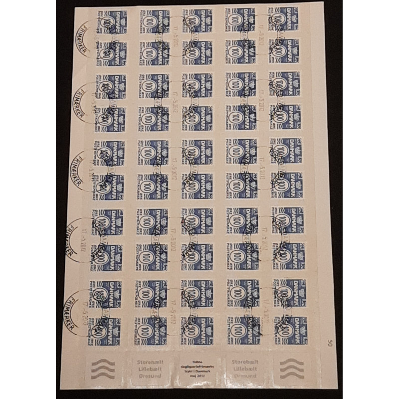 1942-44. Christian X  AFA nr. 279a postfrisk   Stemplet FDC