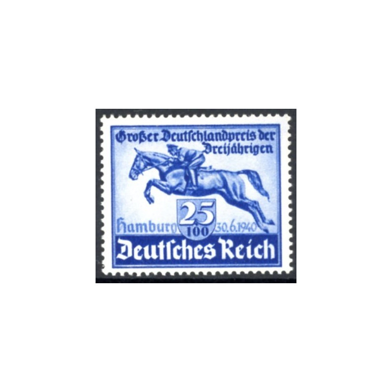 Rige. 1940. Hamburg Derby. AFA nr. 741 **          st. used