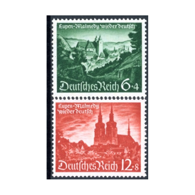Rige. 1940. Eupen & Malmédy. AFA nr. 743-44 **          st. used