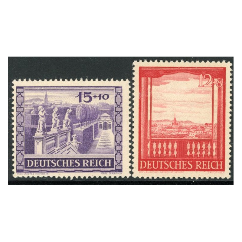 Rige. 1941. Wien messe. AFA nr. 795-96 **      st. used