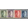Rige. 1942. Adolf Hitler, suppleringsværdier. AFA nr. 804-807 **     st. used