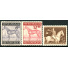 Rige. 1943. Brune bånd & Wien Derby. AFA nr. 849-50 **   st. used