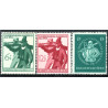 Rige. 1944. Landskydning & Königsberg Uni. AFA nr. 889-91 **   st. used