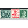 Rige. 1944. Frimærkets Dag, Suppleringsværdi, & 9 november. AFA nr. 899-901  **   st. used