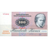 Danmark. 100 kr. Sieg 143 DOP 154 Pick 54 1989 D7 UNC
