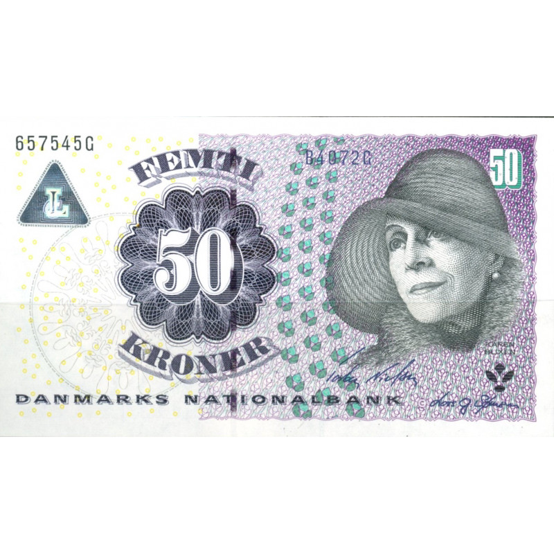 Danmark. 50 kr. Sieg 151 DOP 160 Pick 60 2007 B4 UNC