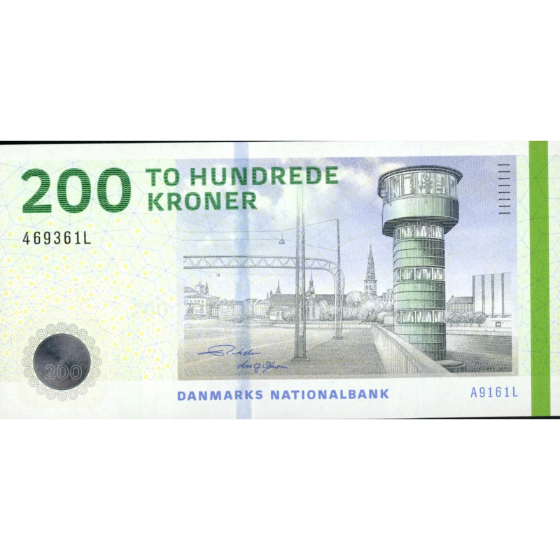 Danmark. 200 kr. Sieg 158 DOP 167 Pick 67 2016 A9 UNC