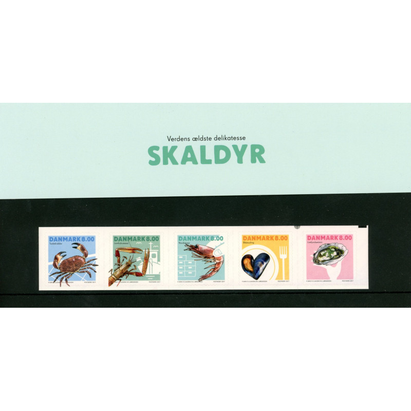 Souvenirmappe. 2016. Skaldyr. AFA nr. SM 124