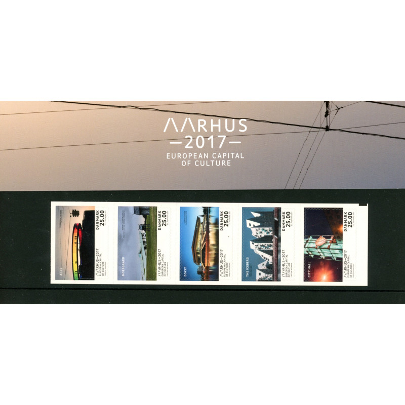 Souvenirmappe. 2016. AArhus. AFA nr. SM 125