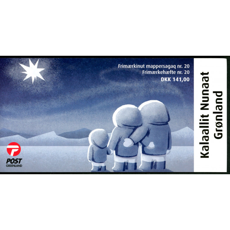 Grønland Jule/Christmas booklets no. 20 (2015)  Postfrisk/MNH   stemplet/used