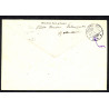 1919. Adressebrev  med 40 og 50 øre Chr. X