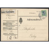 1919. Adressebrev single frankering med 30 øre Chr. X