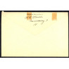 1918. Adressebrev med 2x10 og 30 øre Chr. X