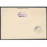 1919. Adressebrev single frankering med 40 øre Chr. X