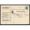 1919. Adressebrev single frankering med 30 øre Chr. X