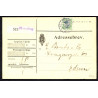1919. Adressebrev single frankering med 30 øre Chr. X