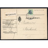 1919. Adressebrev single frankering med 30 øre Chr. X