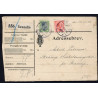1918. Adressebrev med 10 og 30 øre Chr. X