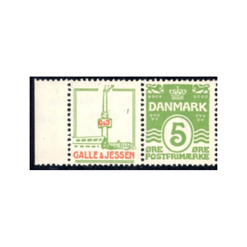 Galle & Jessen. AFA nr. 42 **        stemplet postfrisk brev