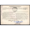 1923. International adressekort med 1 kr og 60 øre Chr. X m.m. til Schweiz
