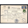 1924. International adressekort med 2 stk 15 øre, samt 1 kr Chr. X til Sverige