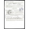 1921. International adressekort med 2 kr,(defekt) og 60 Øre, Chr. X m.m. til Finland
