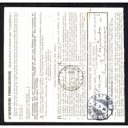 1926. International adressekort med 2 kr, og 70 Øre, Chr. X m.m. til Finland