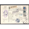1926. International adressekort med 2 kr, og 70 Øre, Chr. X m.m. til Finland