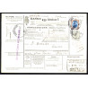 1930. International adressekort med 1 og 50 Øre, (defekt) Chr. X til Belgien