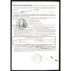 1930. International adressekort med 2x 1 kr, Chr. X m.m. til Finland