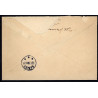 1919. Adressebrev med 27 Øre, Chr. X m.m fra Kjøbenhavn til Hasten