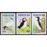 Færøerne 1978 Søfugle AFA nr. 30-32 komplet stemplet