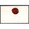 Ufrankeret brev fra ASSENS d. 14/10. 1857