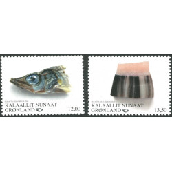 2016, 12,00-13,50. Norden. Madkultur. AFA nr. 727-28 postfrisk  stemplet FDC